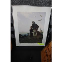 OUTWARD BOUND FRAMED PRINT BY NORMAN