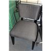 Image 1 : BLACK OCCASIONAL CHAIR