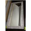 Image 1 : SHOWHOME CHROME TONE FRAMED MIRROR
