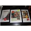 Image 1 : SET OF 3 FRAMED COCA-COLA ADS