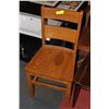Image 1 : OAK SIDE CHAIR