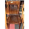Image 1 : VINTAGE WOODEN SIDE CHAIR