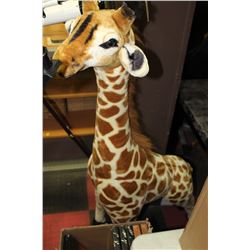 VERY LARGE STUFFED GIRAFFE