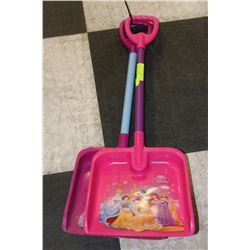 PAIR OF CHILDRENS SNOW SHOVELS AS THEY COME