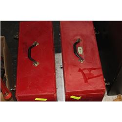 TOOL BOX WITH CONTENTS X2