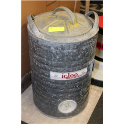 VINTAGE METAL IGLOO WATER COOLER