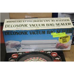 DECOSONIC BAG SEALER