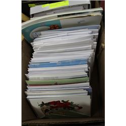 BOX OF CARDS
