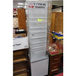 LORUS QUARTZ ROTATING DISPLAY CABINET