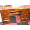 Image 1 : WOODEN OFFICE DESK