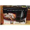 Image 1 : SONY PLAYSTATION 3 WITH 3 GAMES & CONTROLLER