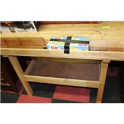 WOODEN WORK BENCH