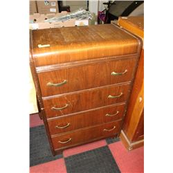 VINTAGE WATERFALL DRESSER