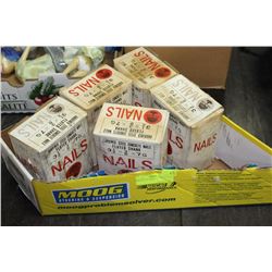 BOX OF 3 1/2" NAILS