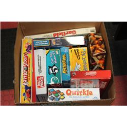 LARGE BOX W/ 10 BOXED GAMES