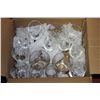 Image 1 : BOX OF ASSORTED GLASSWARE