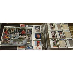 1990 UPPER DECK BASEBALL CARDS IN BINDER