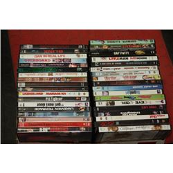 FLAT OF DVDS AS THEY COME