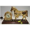 Image 1 : VINTAGE HORSE CLOCK