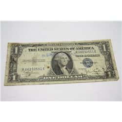 US 1935 ONE DOLLAR SILVER CERTIFICATE