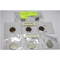 ASSORTED CANADA COINS: