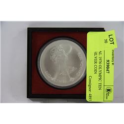 1976 CANADA 10 DOLLAR SILVER COIN OF 1976 MONTREAL