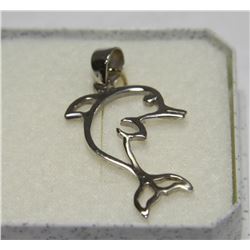 SILVER DOLPHIN PENDANT