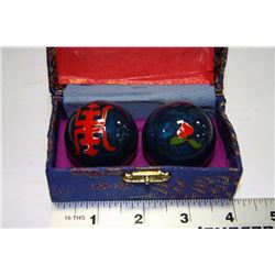 CHINESE HEALING BALLS IN CASE - ON CHOICE