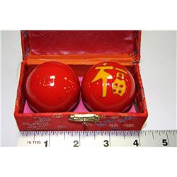 CHINESE HEALING BALLS IN CASE - ON CHOICE