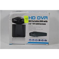NEW HD PORTABLE DVR WITH LCD SCREEN
