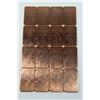 Image 1 : 1 POUND .999 FINE COPPER CRACKER BAR