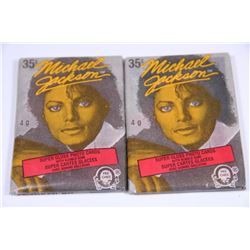 TWO MICHAEL JACKSON PHOTOCARDS