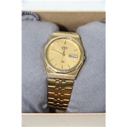 GOLD TONE SEIKO QUARTZ WATCH