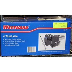NEW WESTWARD 4" STEEL VISE