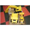 Image 1 : SET OF 3 PLASTIC TONKA TRUCKS
