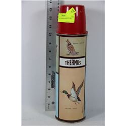 VINTAGE THERMOS WITH 3 CUPS