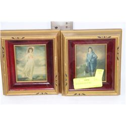 2 MINIATURE PICTURES