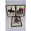 Image 1 : 3 ROYAL MOUNTED CANADIAN POLICE PICTURES