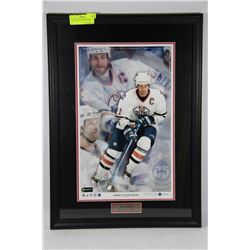 JASON SMITH EDMONTON OILER FRAMED PICTURE