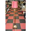 Image 1 : VINTAGE FLOOR LAMP WITH PORCELAIN BASE