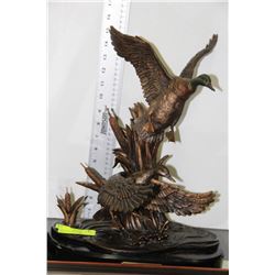 RESIN MALLARD SCULPTURE "TAKE 'EM"