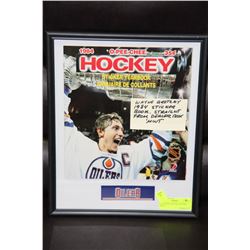 1984 WAYNE GRETZKY STICKER YEARBOOK