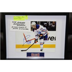 SAM GAGNER - GUARANTEED AUTHENTIC AUTOGRAPHED