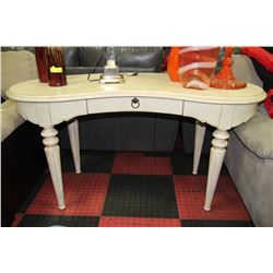SHOWHOME KIDNEY-SHAPED HALLWAY TABLE