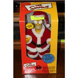 CHRISTMAS HOMER SIMPSON DOLL