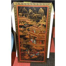 CHINESE LACQUER PAINTING