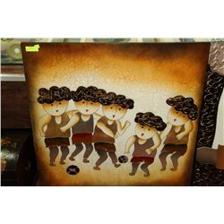 LARGE ART WALL HANGING ON CHOICE