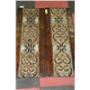 Image 1 : PAIR OF DECORATIVE WALL PLAQUES