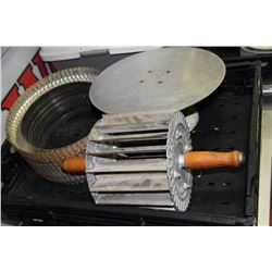 CRATE OF BAKERY ITEMS