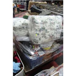 LARGE PALLET OF HOUSEHOLD MISC
